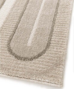 Retro rug - Forme Pavé taupe