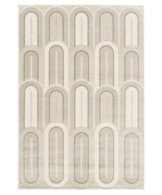 Retro rug - Forme Pavé taupe - overzicht, thumbnail