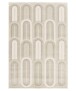 Retro rug - Forme Pavé taupe - overzicht, thumbnail