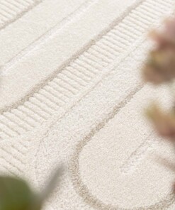 Retro rug - Forme Pavé ivory