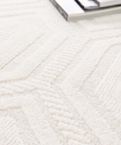 Modern rug - Forme Cristal ivory