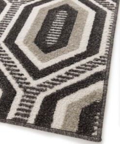 Modern rug - Forme Cristal anthracite