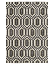 Modern rug - Forme Cristal anthracite - overzicht, thumbnail