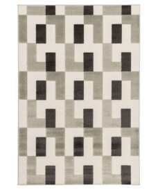 Modern rug - Forme Murale anthracite - overzicht, thumbnail