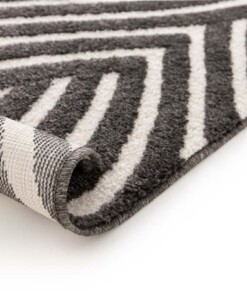Retro rug - Forme Courant anthracite Retro rug - Forme Courant anthracite