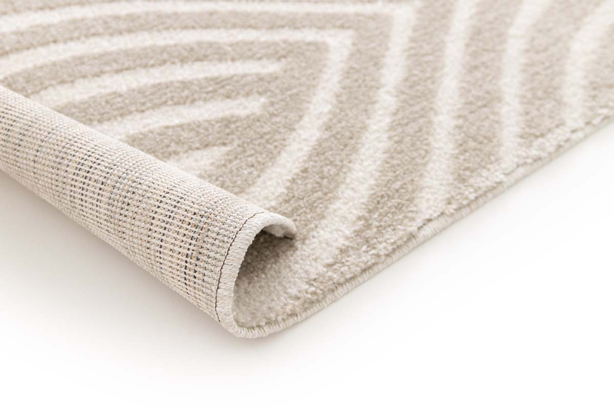 Retro rug - Forme Courant beige Retro rug - Forme Courant beige