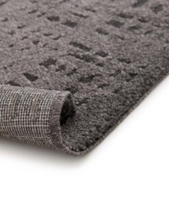 Designer rug​ - Relief Vitrum black
