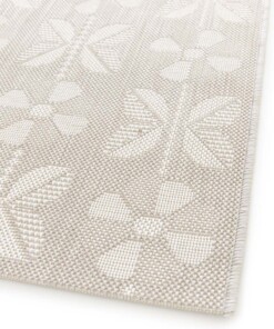 Outdoor rug flowers - Amber Marigold beige