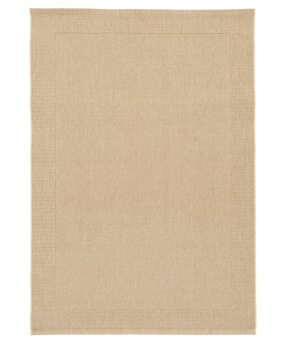 Outdoor rug - Bask Frame beige - overzicht Outdoor rug - Bask Frame beige - overzicht