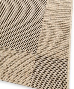 Outdoor rug​ - Bask Frame beige/black