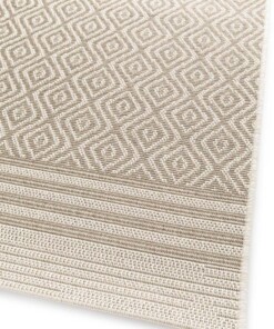 Outdoor rug diamond - Bask Pavilion sand color