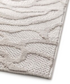 Floral rug - Elevé Pétale taupe