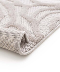 Floral rug - Elevé Pétale taupe