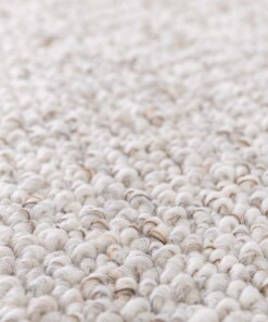 Wool rug - EcoFibre ivory/rust