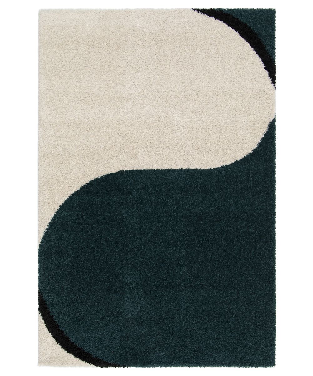 Thick rug - Mirage Éclipse teal - overzicht Thick rug - Mirage Éclipse teal - overzicht