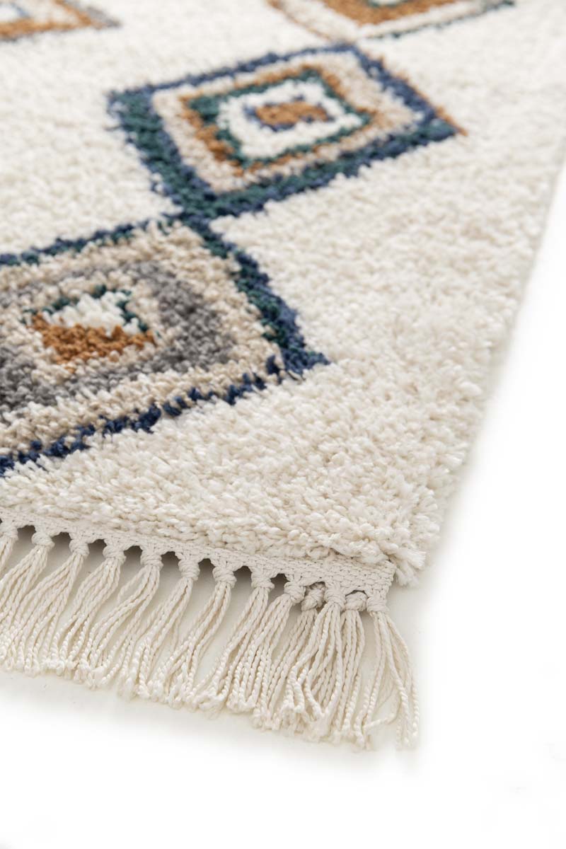 Berber rug - Atlas Nomad brown/blue Berber rug - Atlas Nomad brown/blue