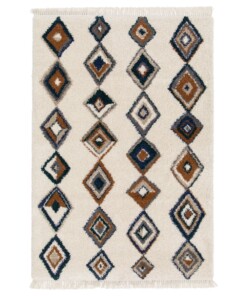 Berber rug - Atlas Nomad brown/blue - overzicht, thumbnail