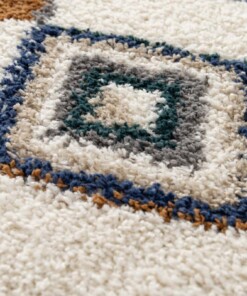 Berber rug - Atlas Nomad brown/blue Berber rug - Atlas Nomad brown/blue