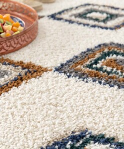 Berber rug - Atlas Nomad brown/blue Berber rug - Atlas Nomad brown/blue