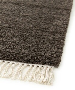 Berber rug - Atlas Grid dark brown
