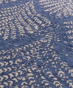 Designer rug​ - Sapphire Opal jeans blue