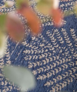 Designer rug​ - Sapphire Opal jeans blue