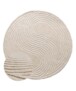 Round rug design​ - Balans Dual ivory - overzicht, thumbnail