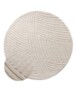 Round rug design​ - Balans Field ivory - overzicht, thumbnail