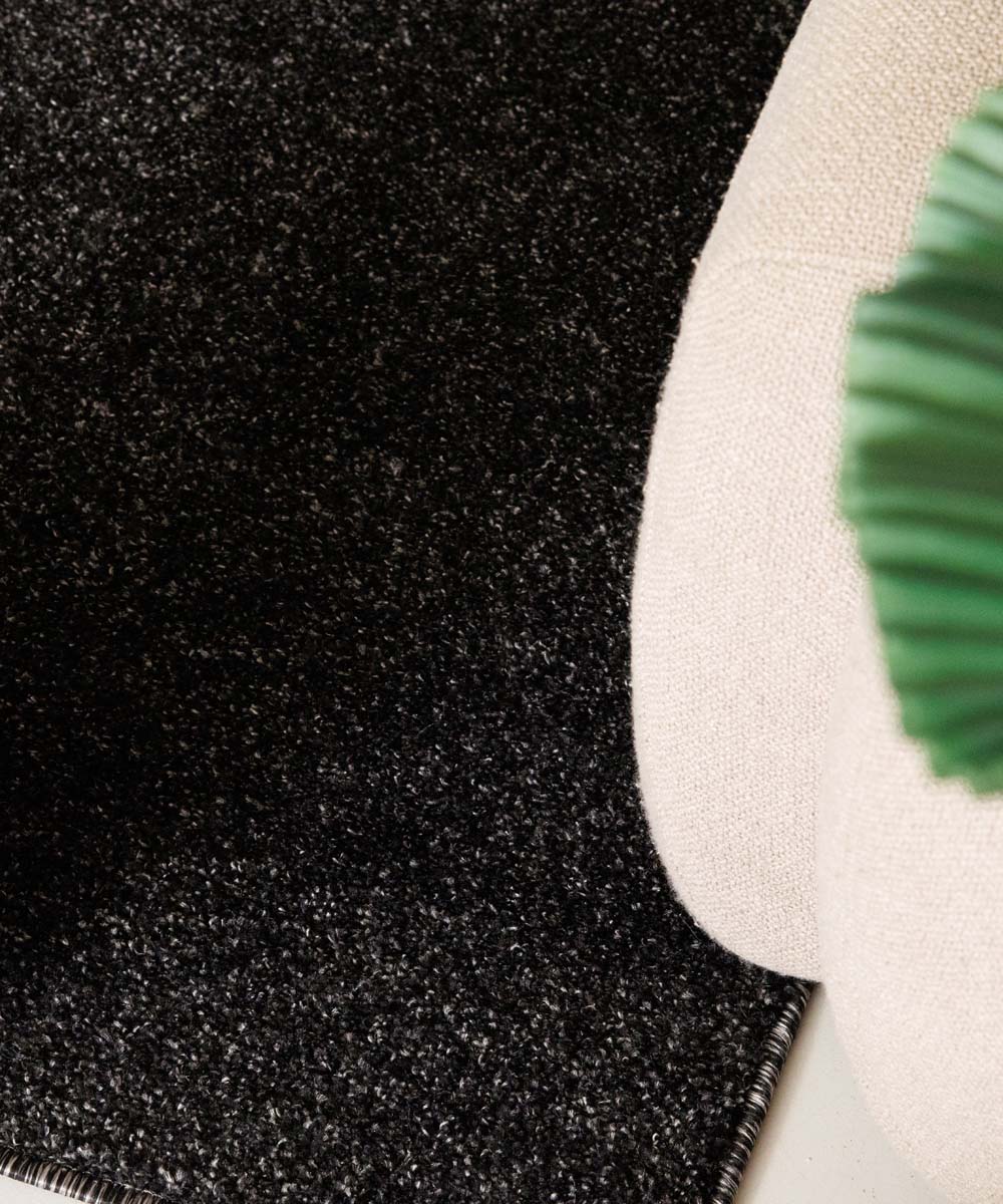 Low pile rug runner - Fine anthracite Low pile rug runner - Fine anthracite