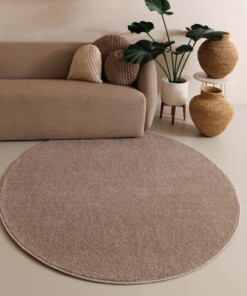 Round rug - Fine beige - sfeer