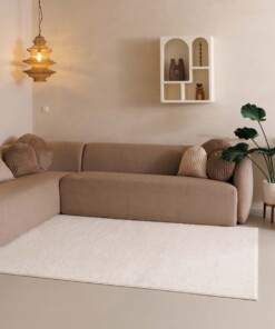 Low pile rug​ - Fine cream
