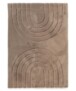 Fluffy rug - Carvy taupe - overzicht, thumbnail