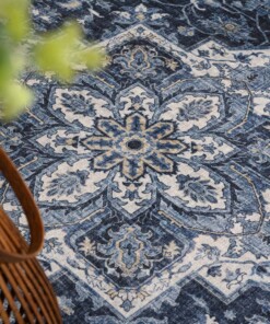 Outdoor rug vintage - Valenca Brio blue