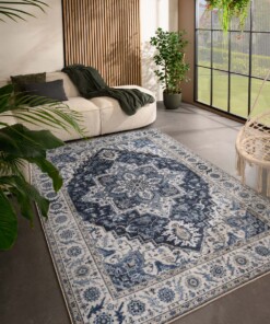 Outdoor rug vintage - Valenca Brio blue - sfeer