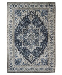 Outdoor rug vintage - Valenca Brio blue - overzicht