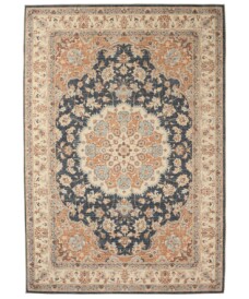 Outdoor rug vintage - Valenca Nova gold/blue - overzicht, thumbnail