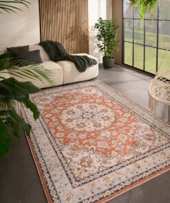 Outdoor rug vintage - Valenca Nova terracotta - sfeer