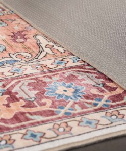 Outdoor rug vintage - Valenca Fino cream/red
