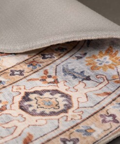 Oval outdoor rug vintage - Valenca Fino terracotta