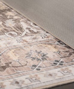 Square outdoor rug vintage - Valenca Fino light grey/beige