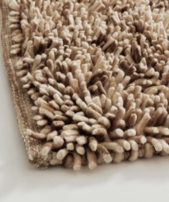High pile wool rug - Aurelia ivory/beige - close up, thumbnail