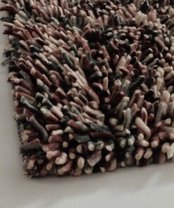 High pile wool rug - Aurelia purple - close up, thumbnail High pile wool rug - Aurelia purple - close up, thumbnail
