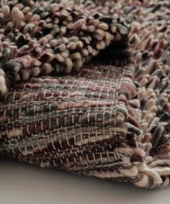 High pile wool rug - Aurelia purple - close up, thumbnail High pile wool rug - Aurelia purple - close up, thumbnail