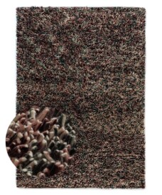 High pile wool rug - Aurelia purple - overzicht, thumbnail