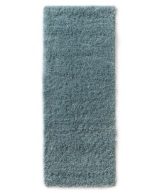 Runner rug thick - Cozy Shaggy light blue - overzicht, thumbnail