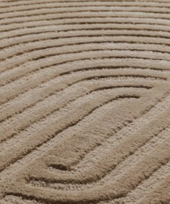 Japandi rug - Balans beige - close up, thumbnail Japandi rug - Balans beige - close up, thumbnail