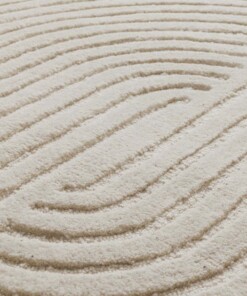 Japandi rug - Balans ivory - close up, thumbnail Japandi rug - Balans ivory - close up, thumbnail
