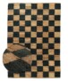 Jute rug - Patch natural/green - overzicht, thumbnail
