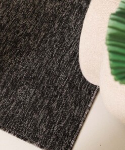 Square low pile rug - Lush anthracite