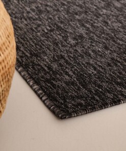 Square low pile rug - Lush anthracite